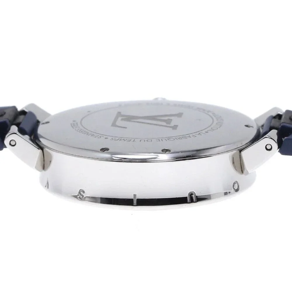 LOUIS VUITTON Tambour Moon Dual Time QA104 Quartz Ladies Watch_829953